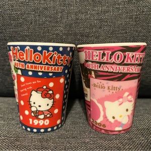 Hello kitty 40th Anniversary Shot Glass Set